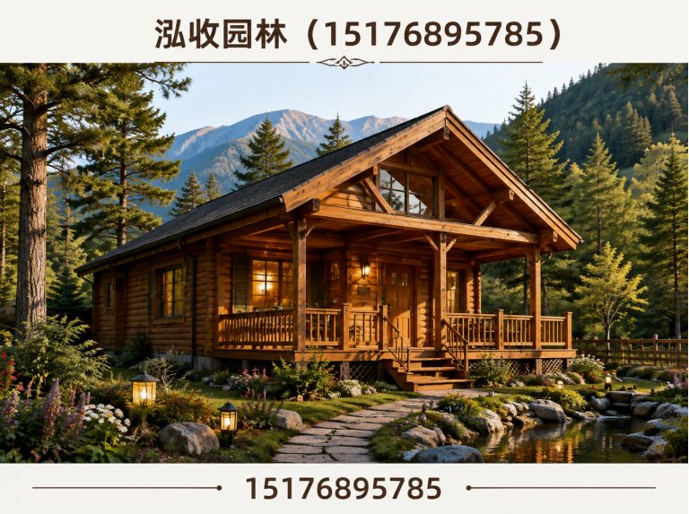 北海塑木地板展示图